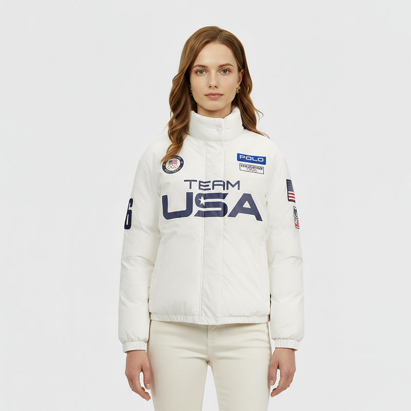 Polo Ralph Lauren Winter Olympics 2026 Team USA Graphic Down Puffer Jacket