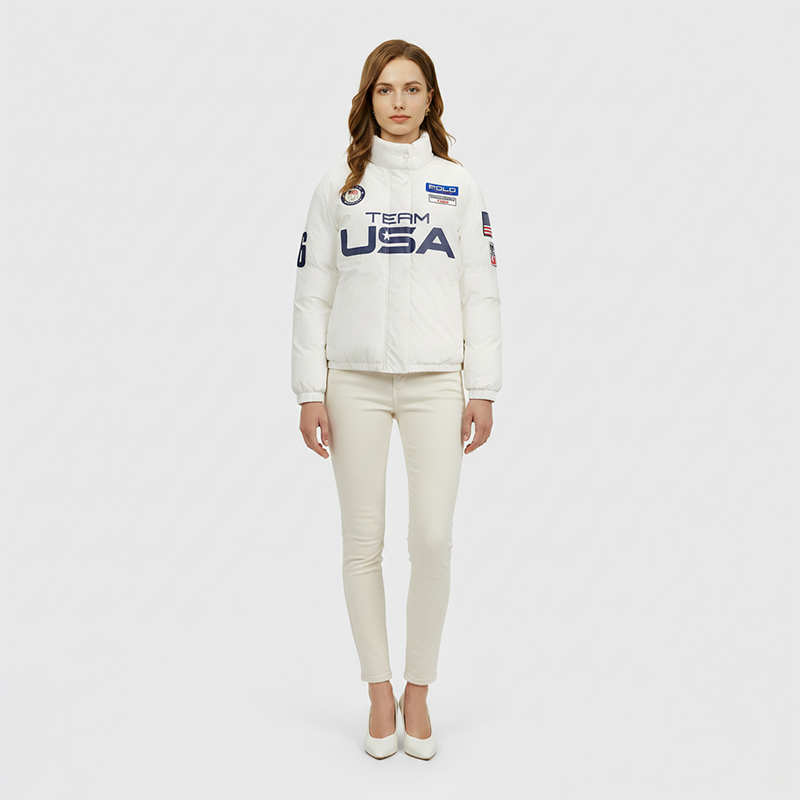 Polo Ralph Lauren Winter Olympics 2026 Team USA Graphic Down Puffer Jacket