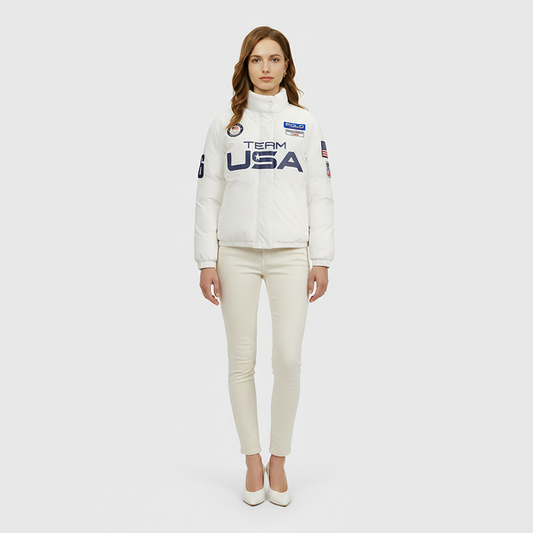 Polo Ralph Lauren Winter Olympics 2026 Team USA Graphic Down Puffer Jacket