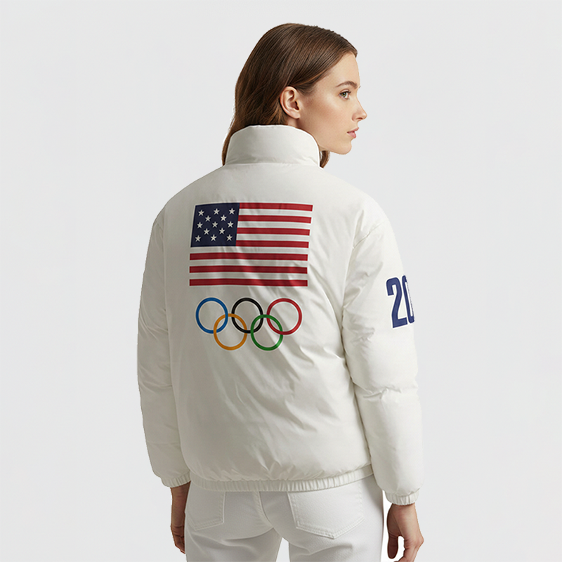 Polo Ralph Lauren Winter Olympics 2026 Team USA Graphic Down Puffer Jacket