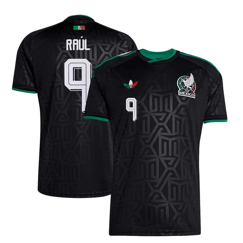 Raúl Jiménez Mexico National Team Adidas 2026 Third Black Jersey