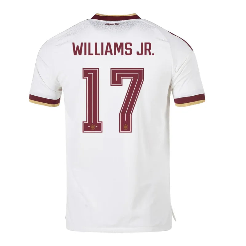 Adidas Spain Authentic Nico Williams Away 2026 Jersey