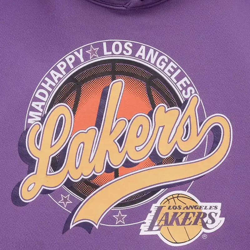 Madhappy x Los Angeles Lakers Purple Hoodie