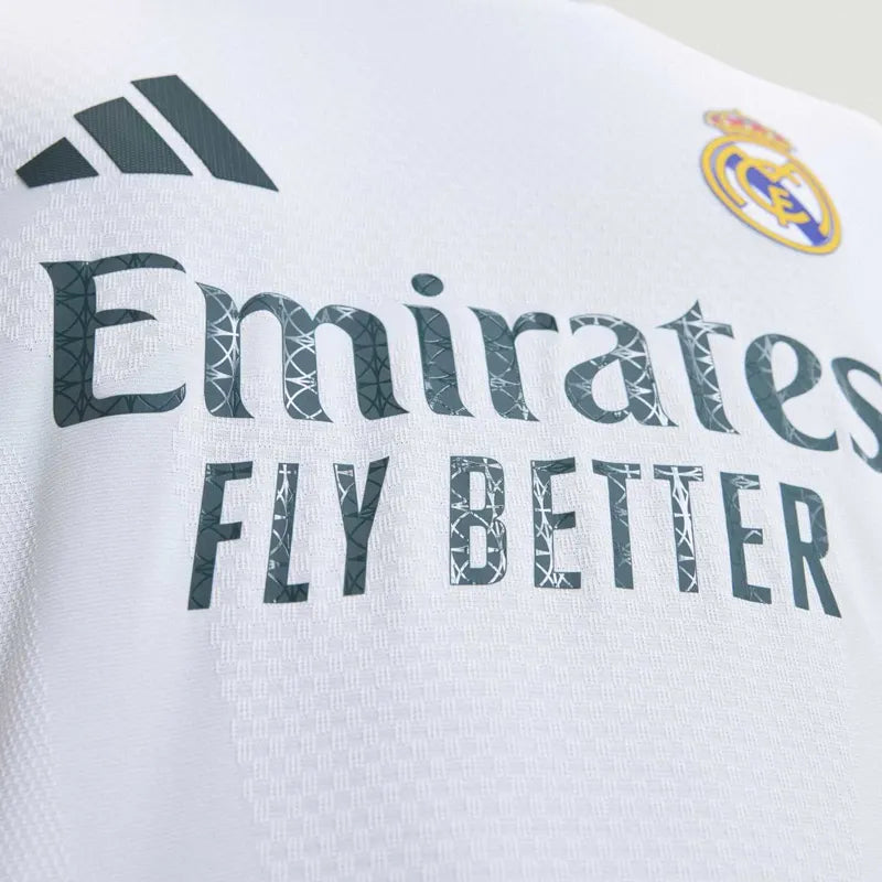 Mens Home Authentic 26/27 White Long Sleeve Jersey