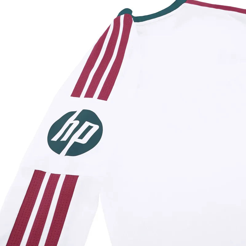 Mens Home Authentic 26/27 White Long Sleeve Jersey