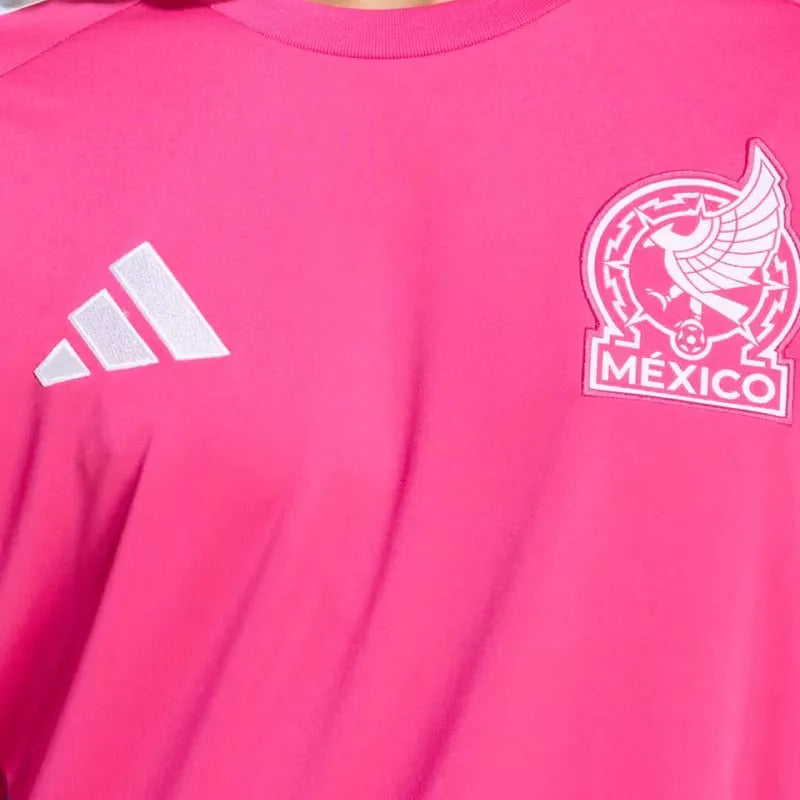 Mexico 26 Home Goalkeeper Pink Jersey