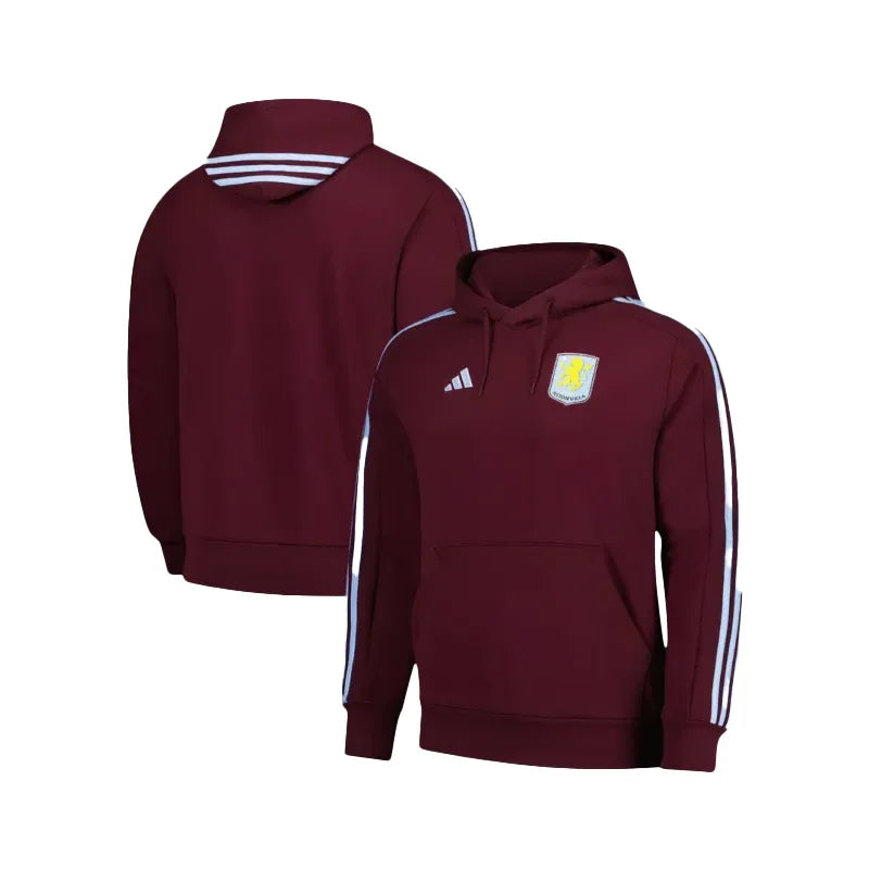 Aston Villa Adidas DNA Maroon Hoodie
