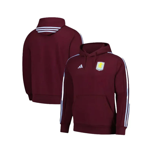 Aston Villa Adidas DNA Maroon Hoodie