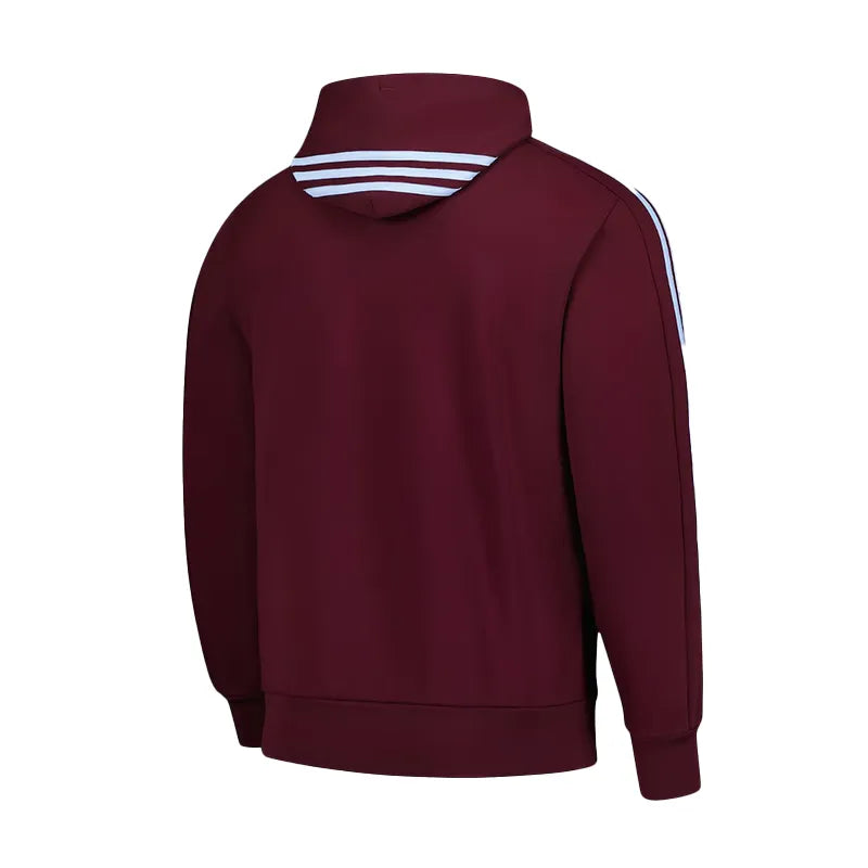 Aston Villa Adidas DNA Maroon Hoodie
