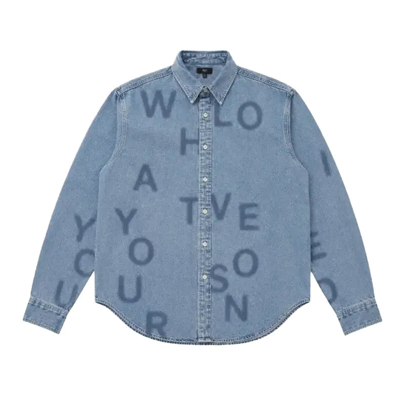BTS Arirang New York Denim Shirt