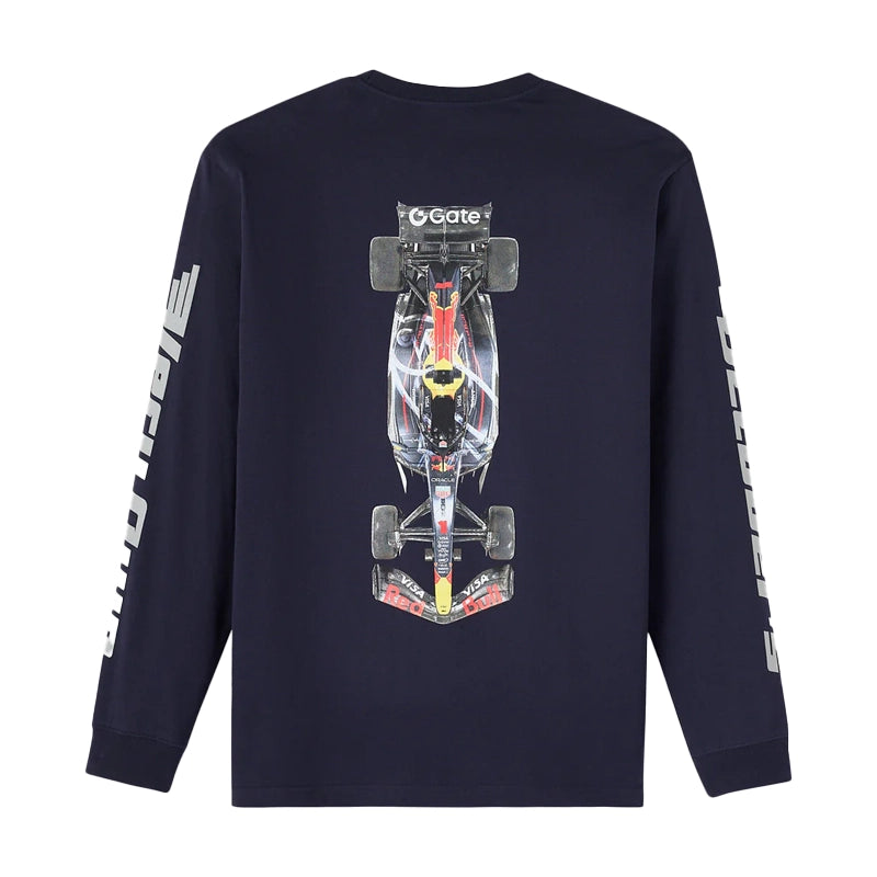 Red Bull Racing RB21 Long-Sleeve Tee  Sweatshirt