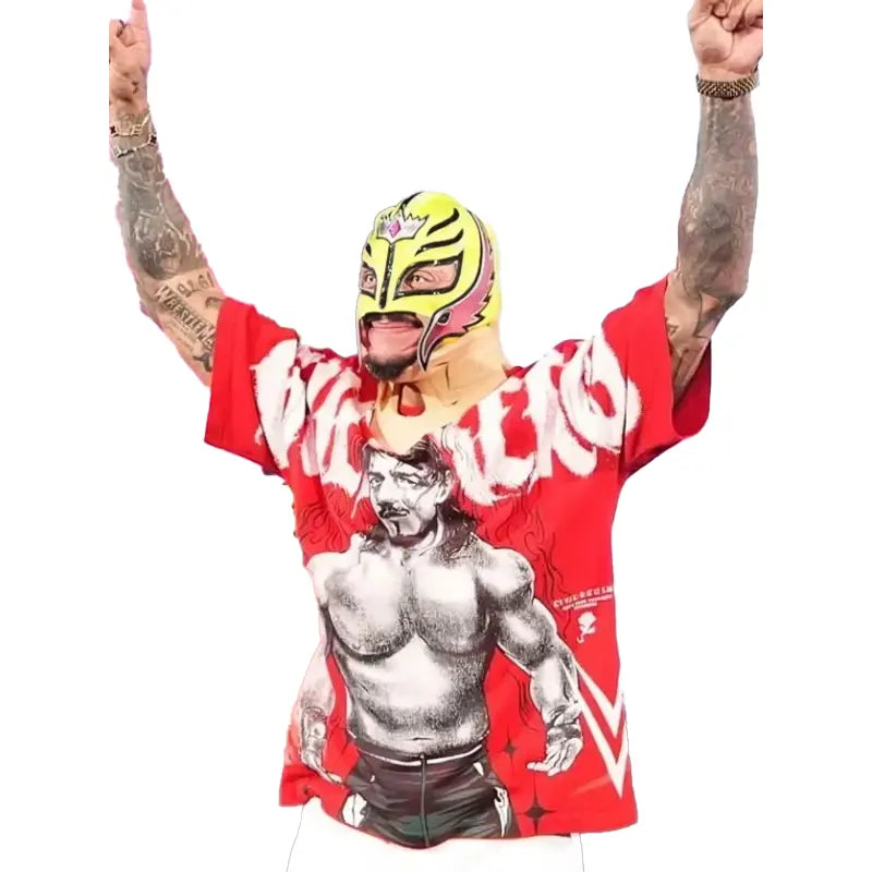 Rey Mysterio Monday Night RAW Red T-Shirt