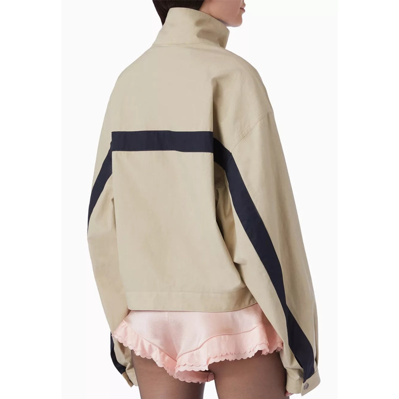 Saint Laurent Stand-Collar Jacket