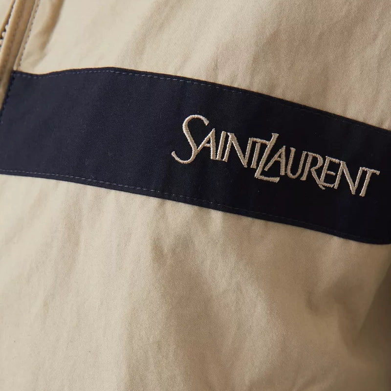 Saint Laurent Stand-Collar Jacket