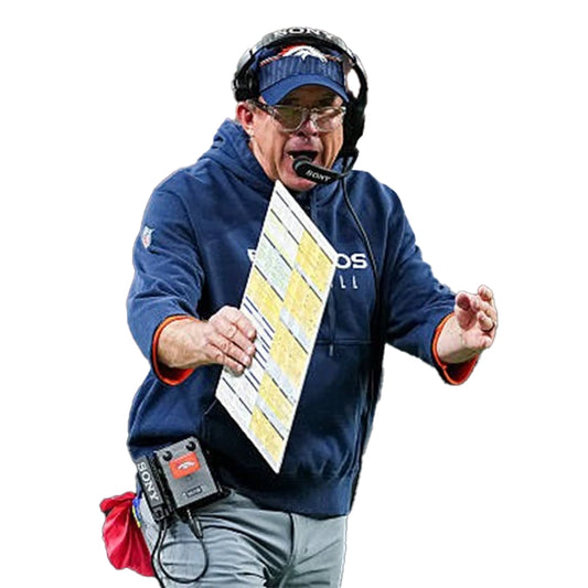 Sean Payton 2025 Broncos Pullover Hoodie