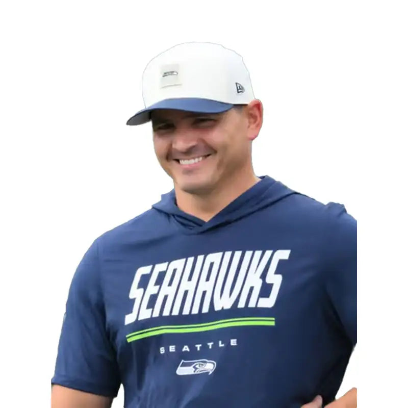 Mike Macdonald Preseason 2026 Seahawks Short Sleeve Hooded T-Shirt