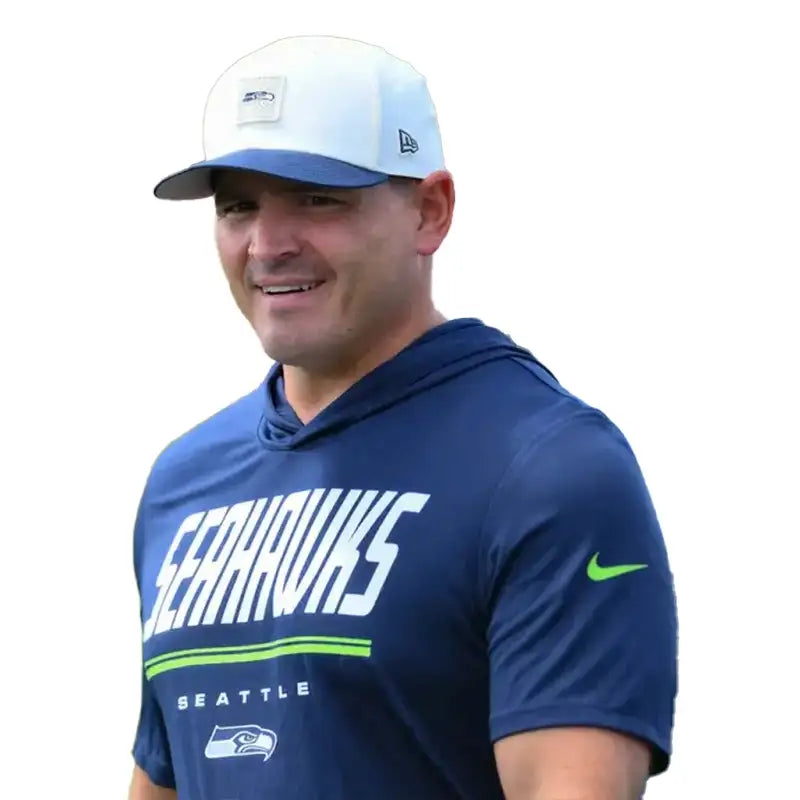 Mike Macdonald Preseason 2026 Seahawks Short Sleeve Hooded T-Shirt