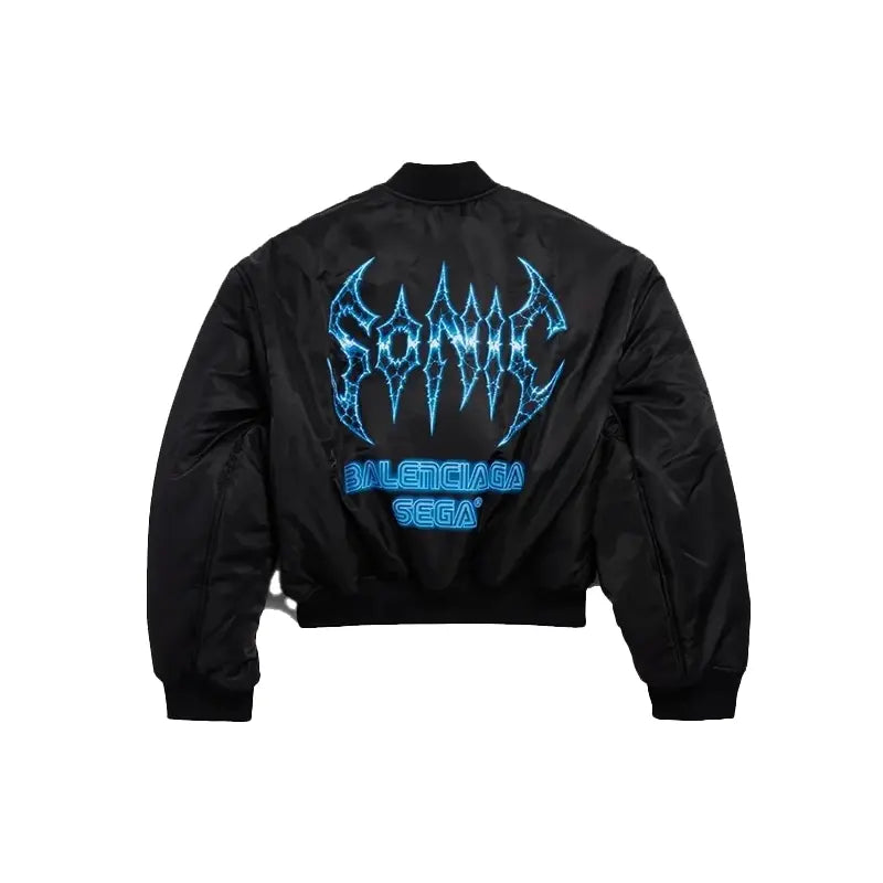 Sega Sonic The Hedgehog Varsity Jacket