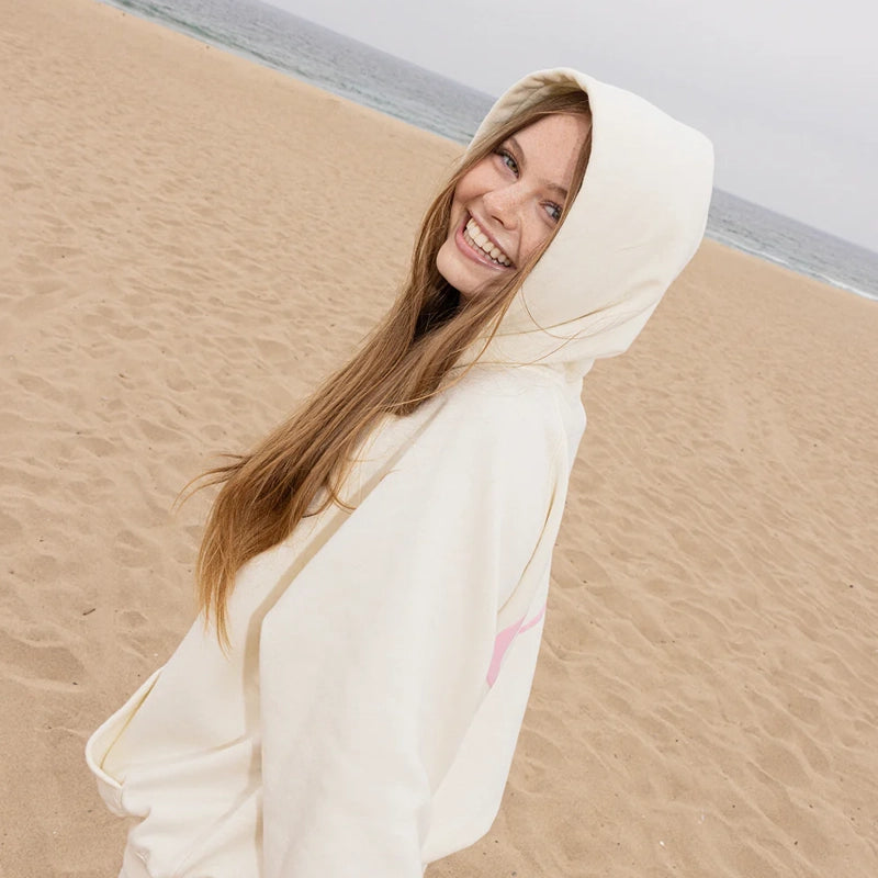 Sincerely Yours Cream Hoodie