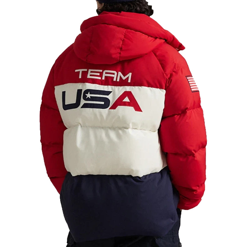 Snoop Dogg Olympics 2026 Team USA Puffer Jacket