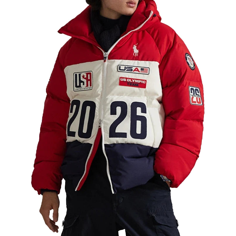 Snoop Dogg Olympics 2026 Team USA Puffer Jacket