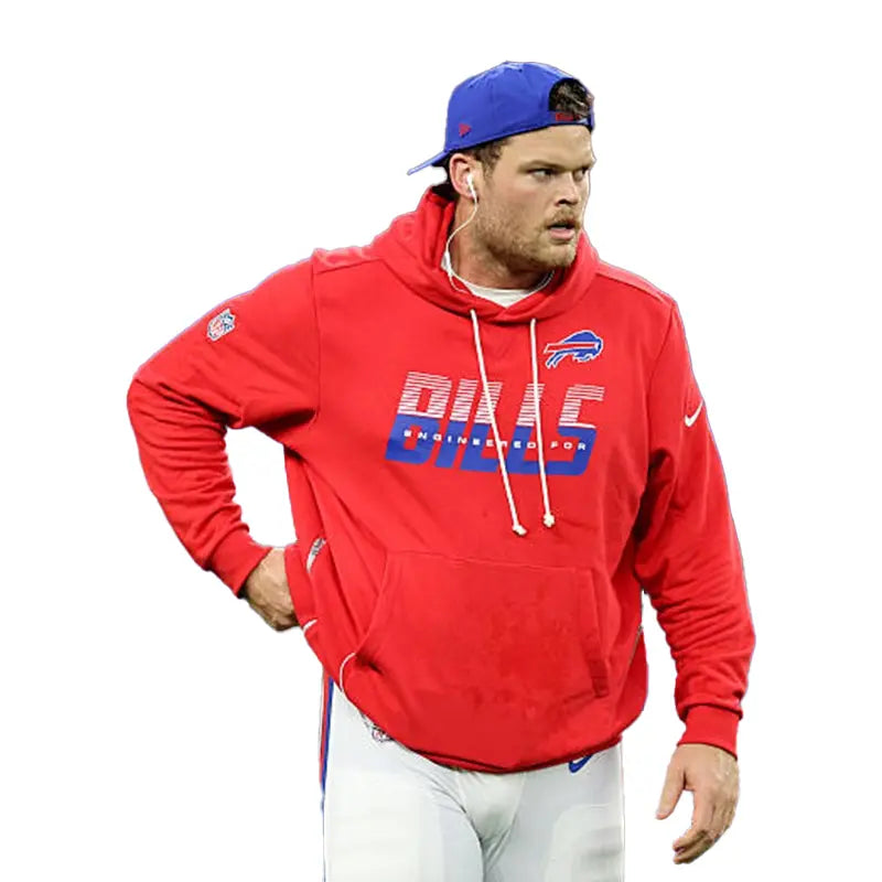 Spencer Brown 2026 Bills Sideline Hoodie