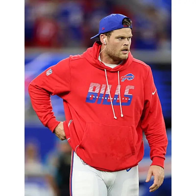 Spencer Brown 2026 Bills Sideline Hoodie