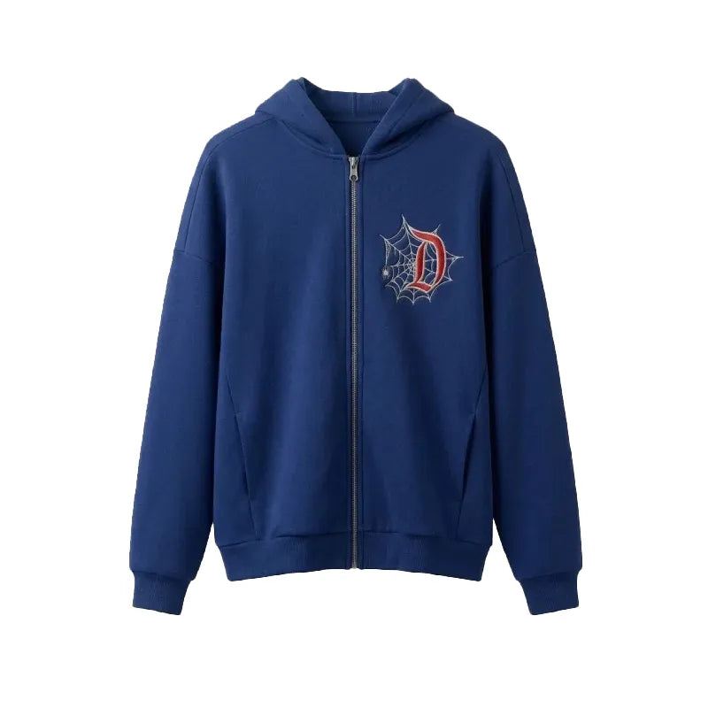 Spiderman Disneyland Blue Hoodie