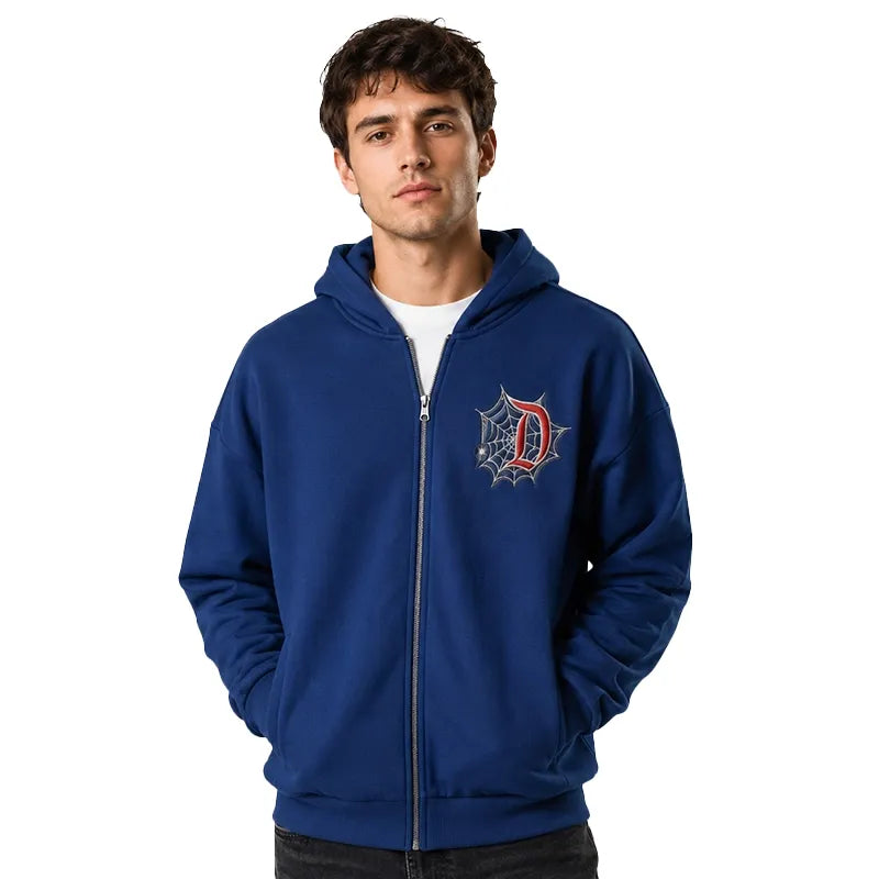 Spiderman Disneyland Blue Hoodie