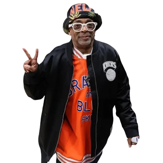 Spike Lee Knicks Black Jacket