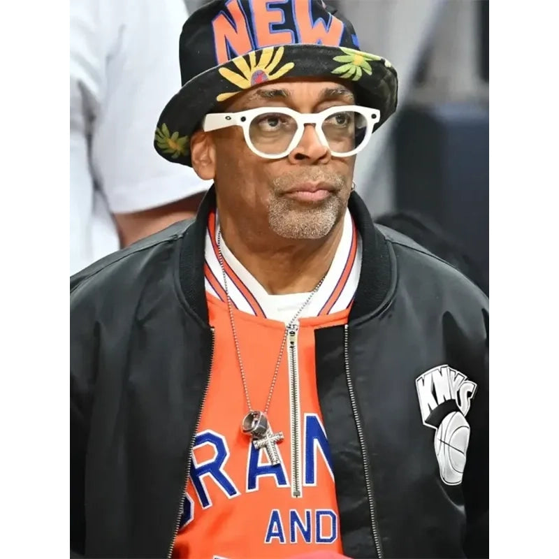 Spike Lee Knicks Black Jacket