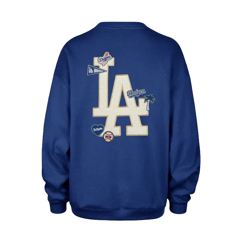 Stoney Clover Lane X ’47 Dodgers Patch Sweatshirt
