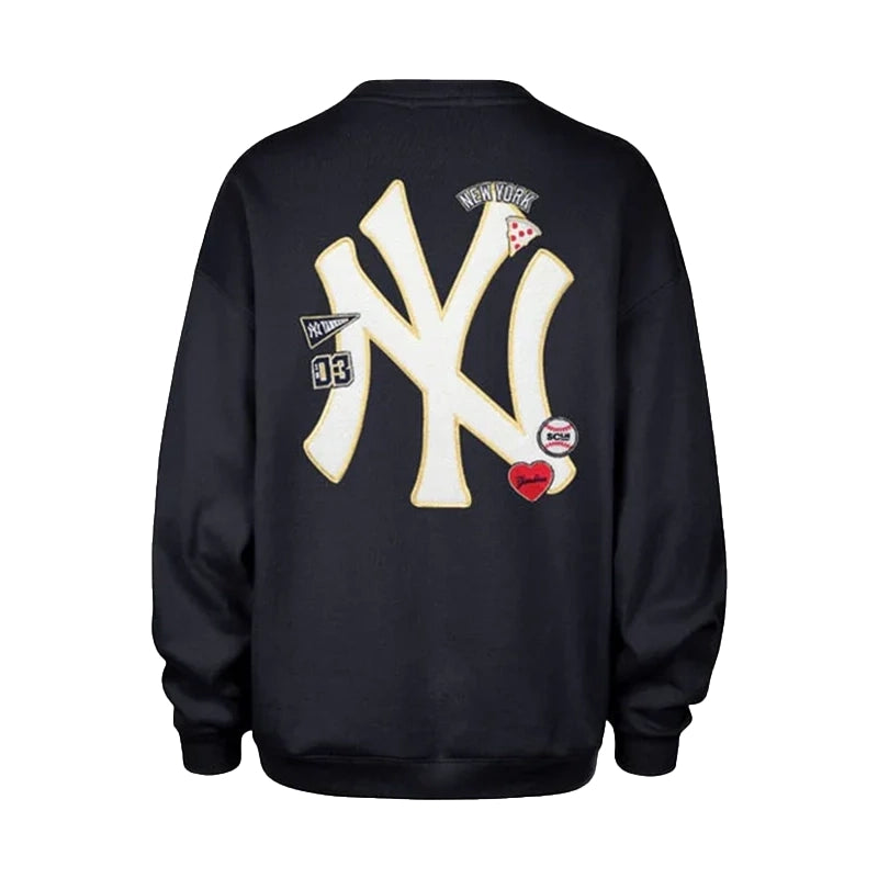 Stoney Clover Lane X ’47 Yankees Patch Sweatshirt