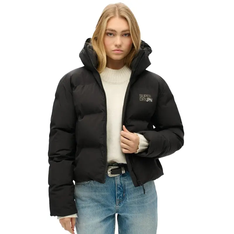 Superdry Hooded Boxy Puffer Jacket