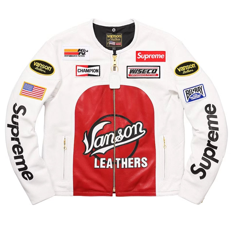 Supreme Vanson Leather Star Jacket