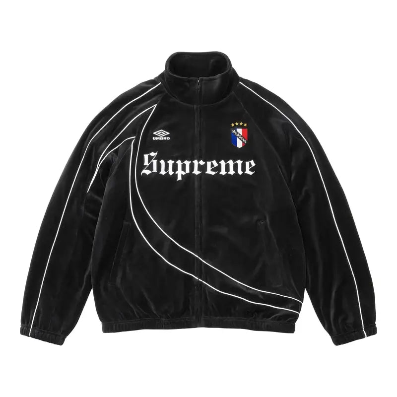 Supreme Velour Track Jacket