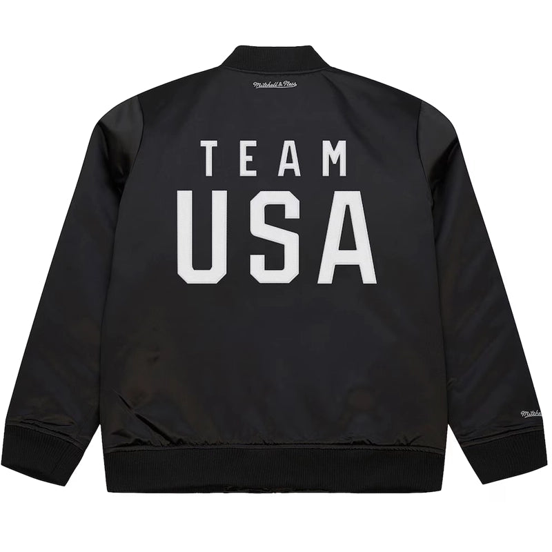 Team USA Mitchell & Ness Coach Snoop Bomber Jacket