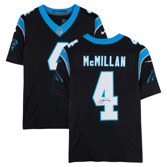Tetairoa McMillan Carolina Panthers Autographed  Vapor Jersey