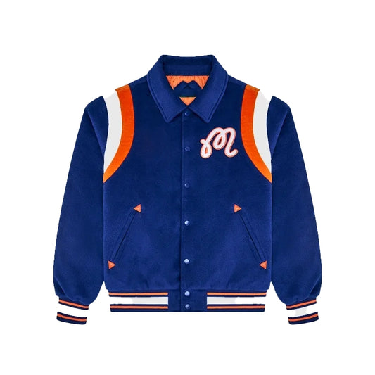 Malbon x Knicks The Garden Varsity Jacket