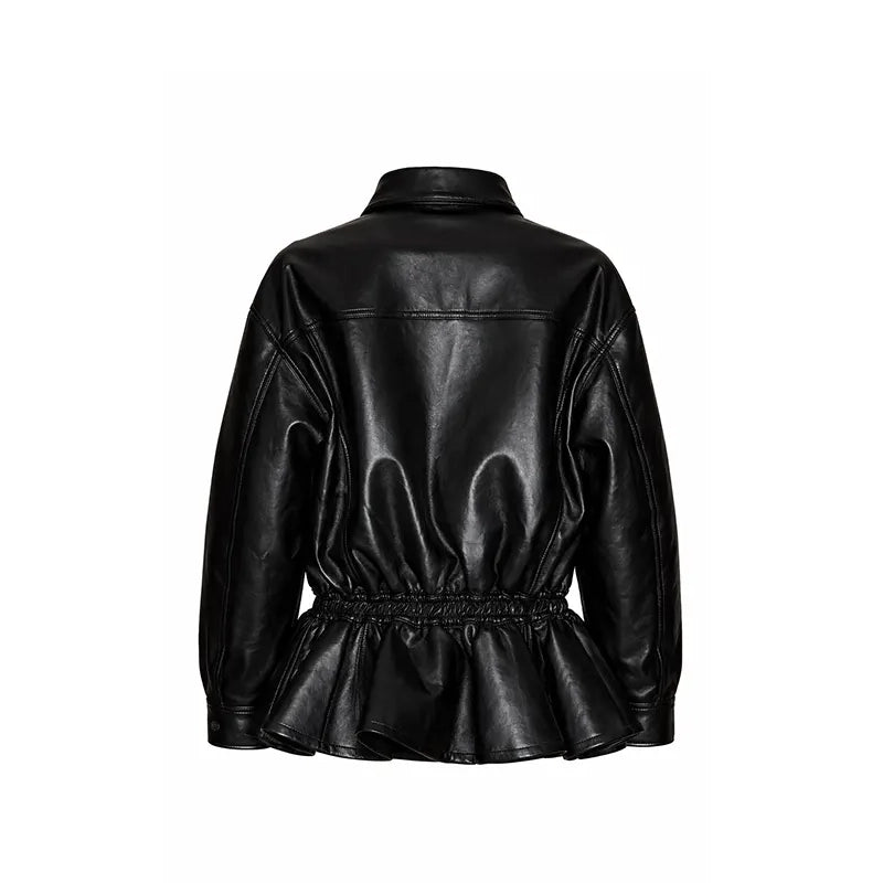 Charli XCX Black Leather Jacket
