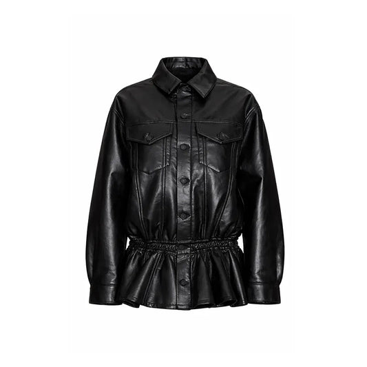 Charli XCX Black Leather Jacket