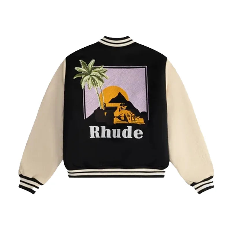 Rhude Gp Varsity Jacket