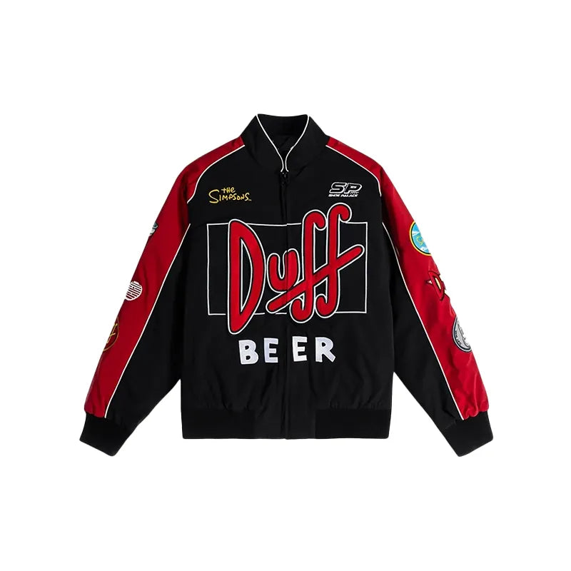 The Simpsons x Shoe Palace Duff Man Racing Jacket