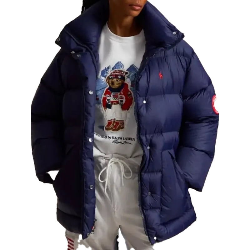 Today 2026 Hoda Kotb Team USA Puffer Jacket