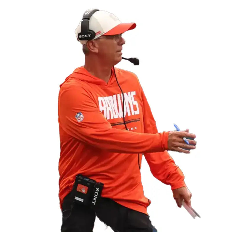 Todd Monken Preseason 2026 Browns Long Sleeve Hooded T-Shirt