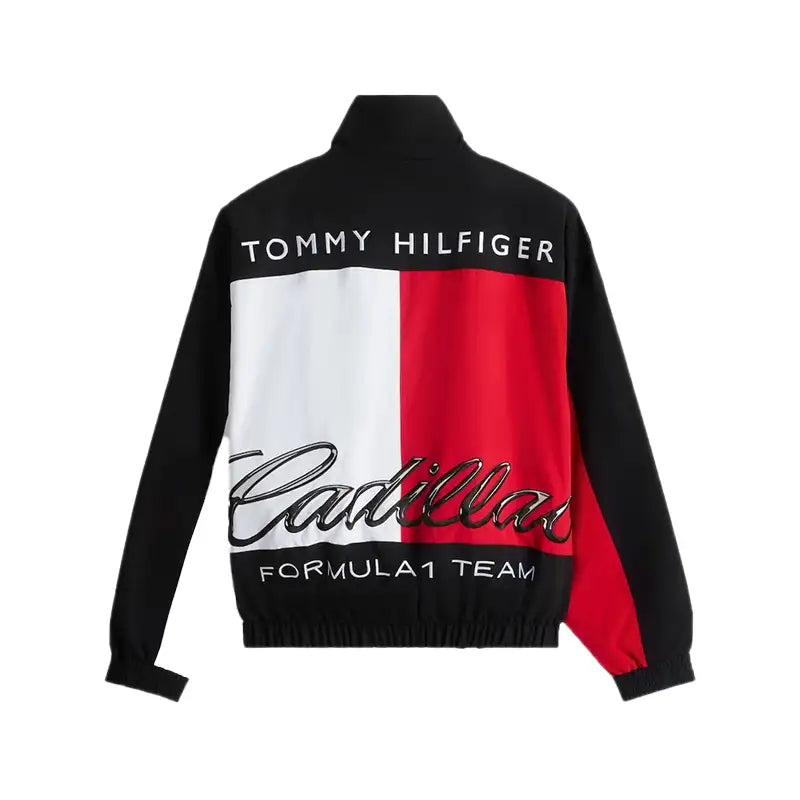 Tommy Hilfiger Cadillac F1 Team Graphic Flag Jacket