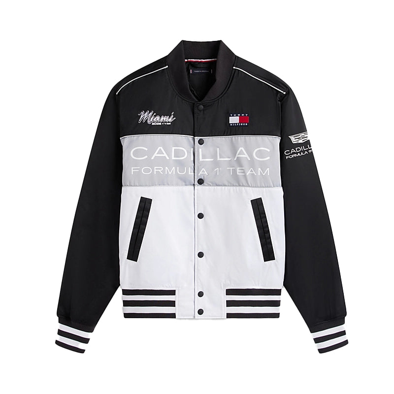Tommy Hilfiger x Cadillac F1 Team Miami Varsity Jacket