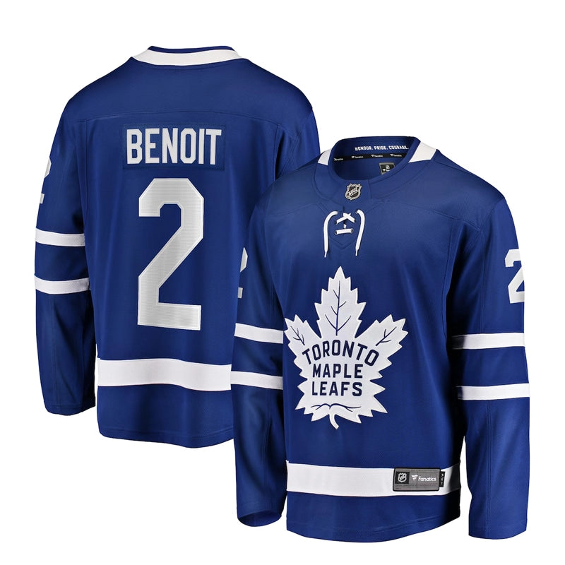Toronto Maple Leafs Simon Blue Player Jersey