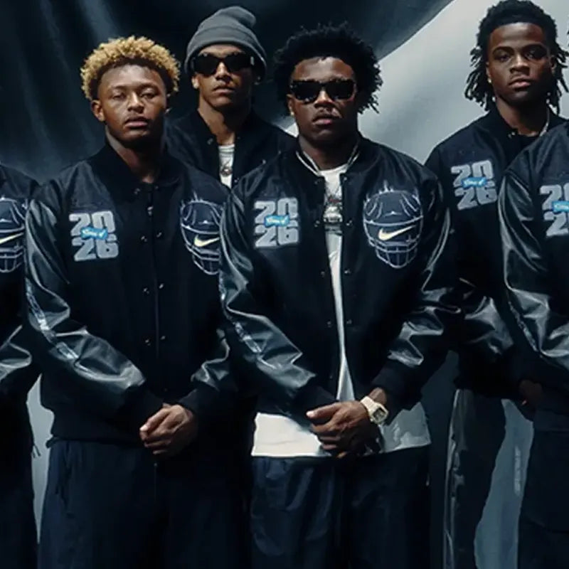 US Nike Football Nil Roster Varsity Jacket