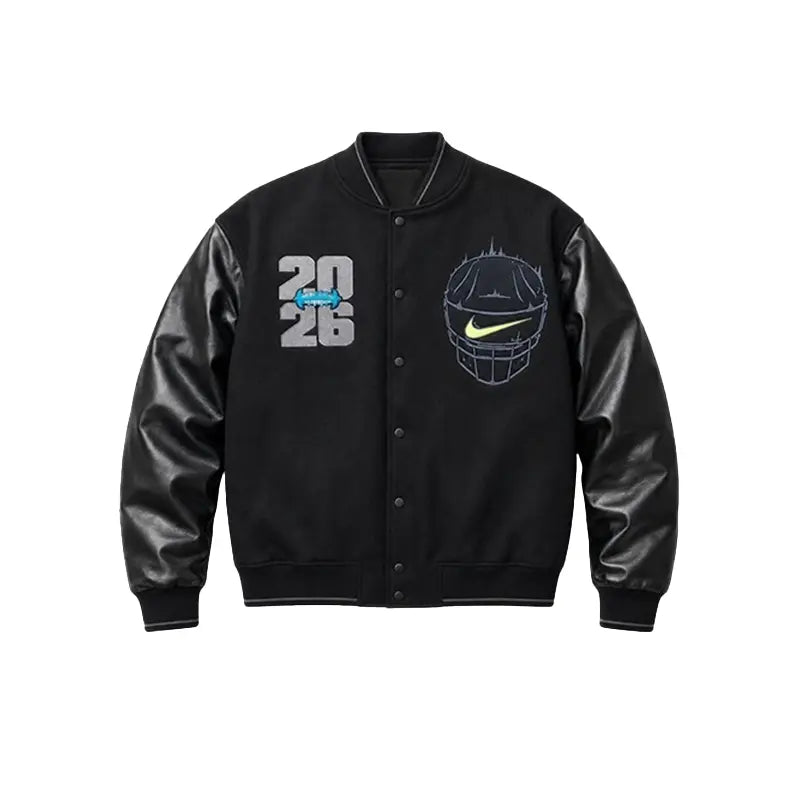 US Nike Football Nil Roster Varsity Jacket